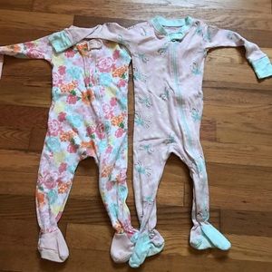 Bundle baby girl pajamas